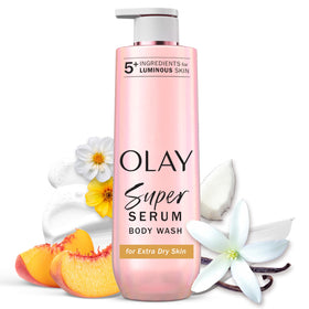 Olay Gel Douche Super Serum 20 fl oz vue avant avec étiquette