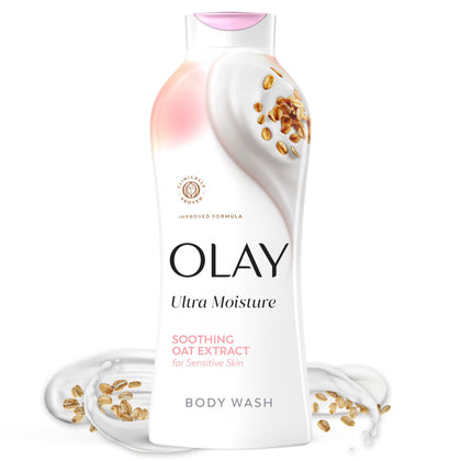 Olay Gel Douche Ultra Hydratant 650 ml vue de face avec étiquette