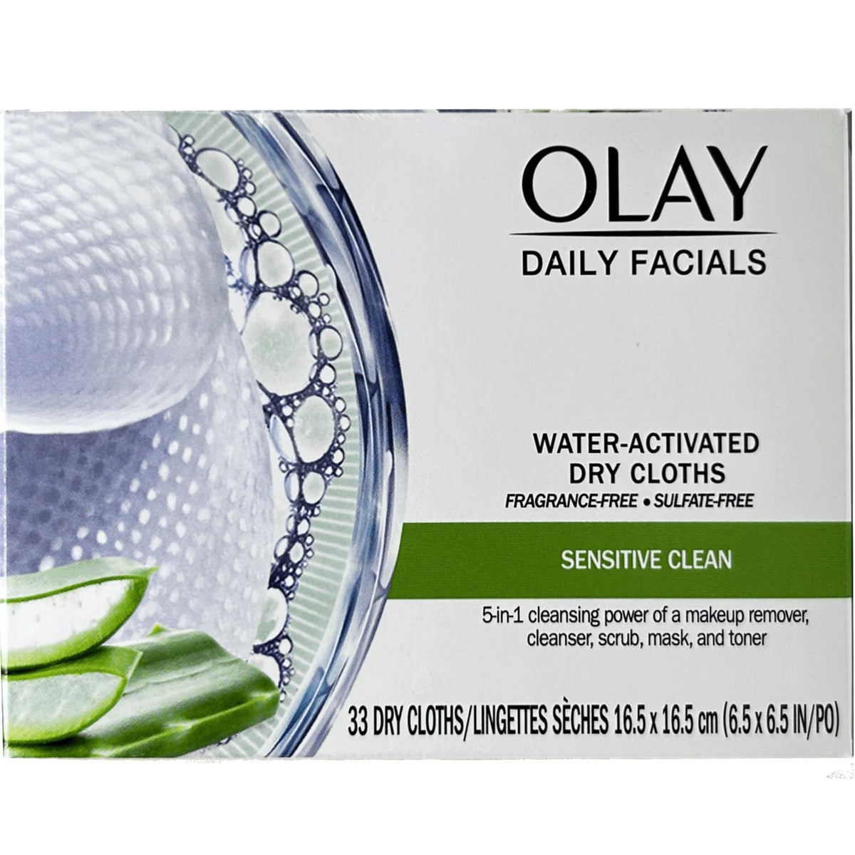 Olay lingettes nettoyantes 4-en-1 en voyage