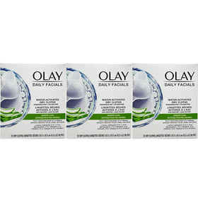 Olay lingettes nettoyantes 4-en-1 paquet de 33 unités vue de face
