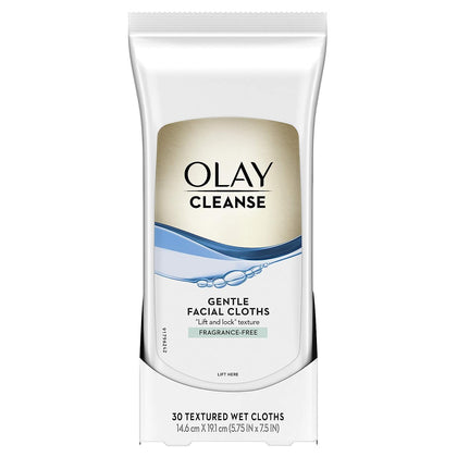 Olay Lingettes Nettoyantes Douces paquet de 30 unités avant