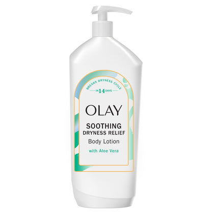 Olay lotion corps hydratante aloe vera 572g vue avant