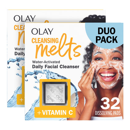 Olay Nettoyant Visage Melts Vitamine C paquet avant