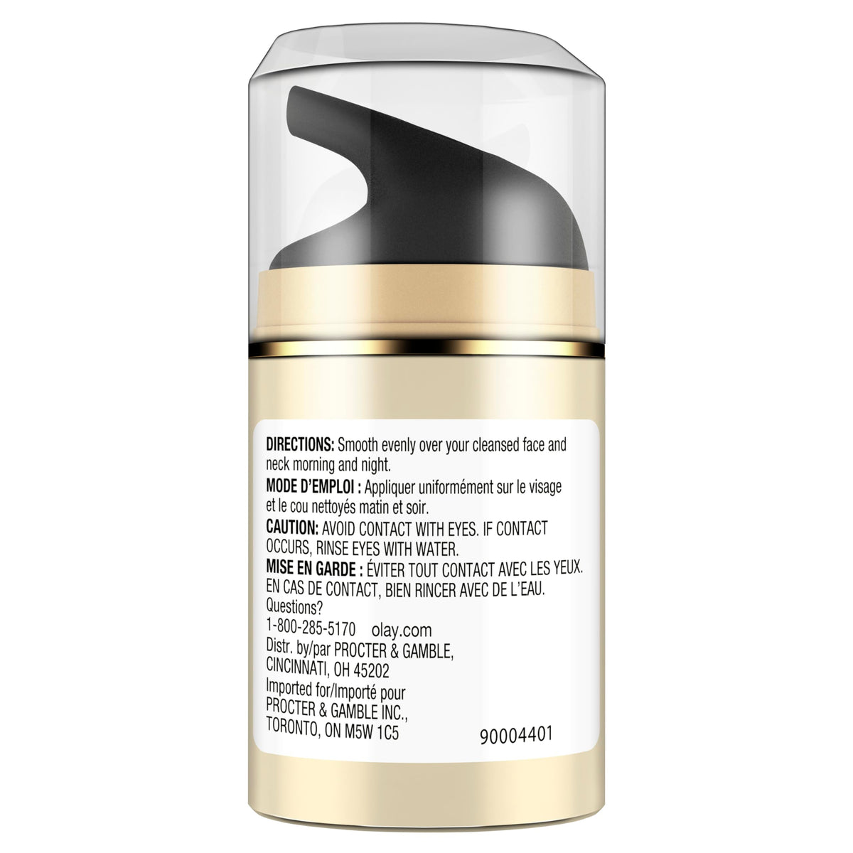 Olay Total Effects Crème Hydratante avec des accessoires de soin