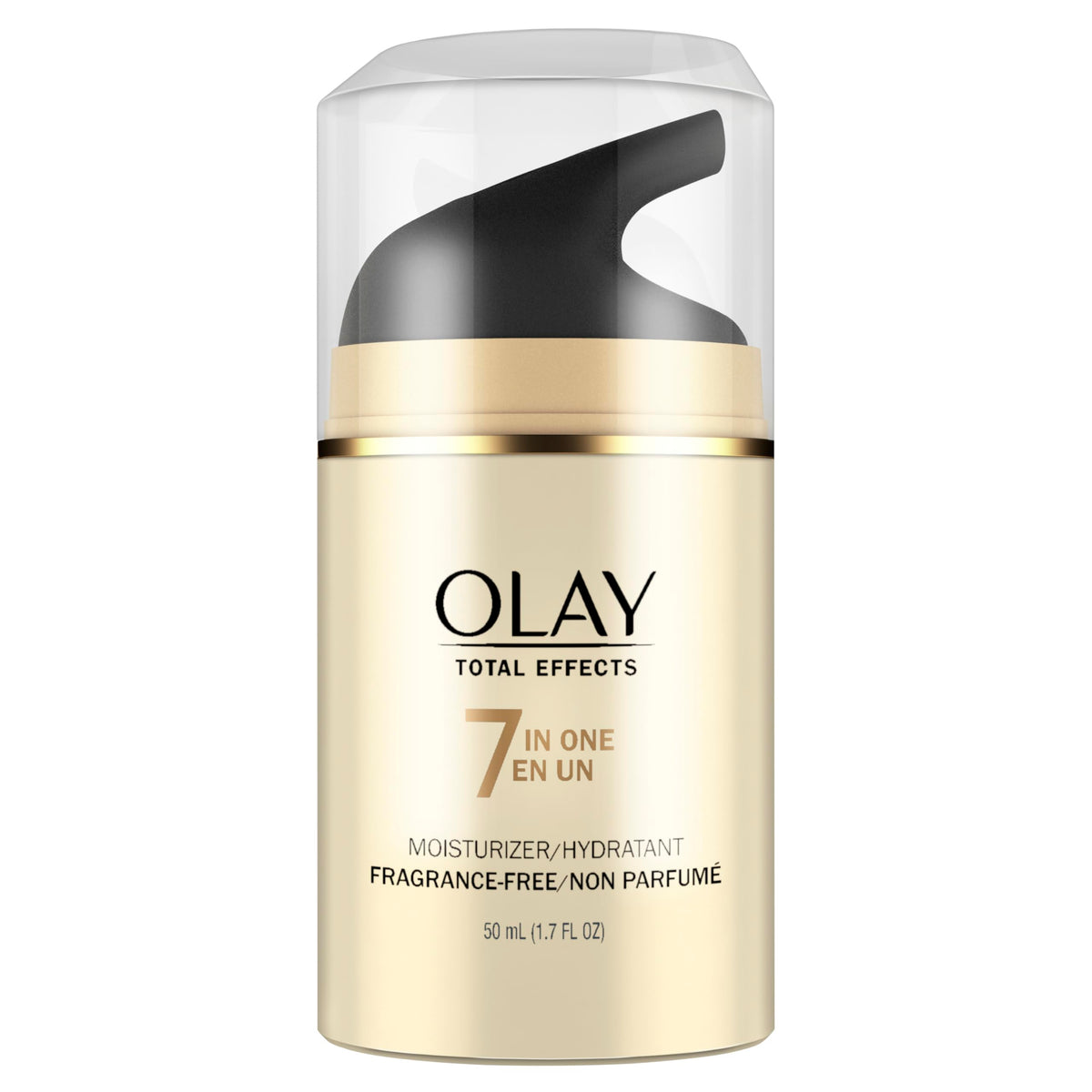 Olay Total Effects Crème Hydratante lors de l'application sur le visage
