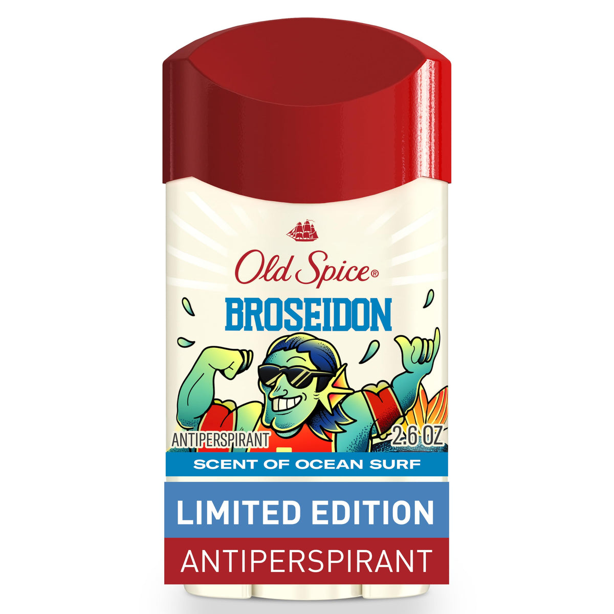 Old Spice Antiperspirant Broseidon 118g vue de face