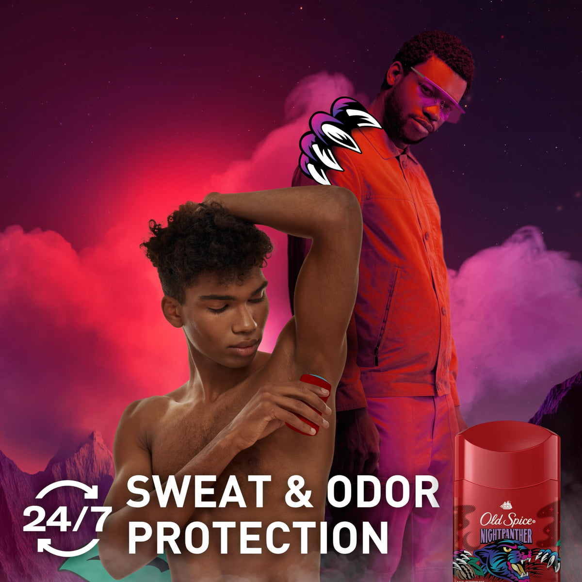 Old Spice Antiperspirant NuitPanthère 132g packaging