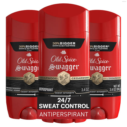 Old Spice Déodorant Antisudorifique Swagger 3,4 oz vue avant