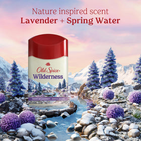 Old Spice Déodorant Antitranspirant étiquette avec ingrédients