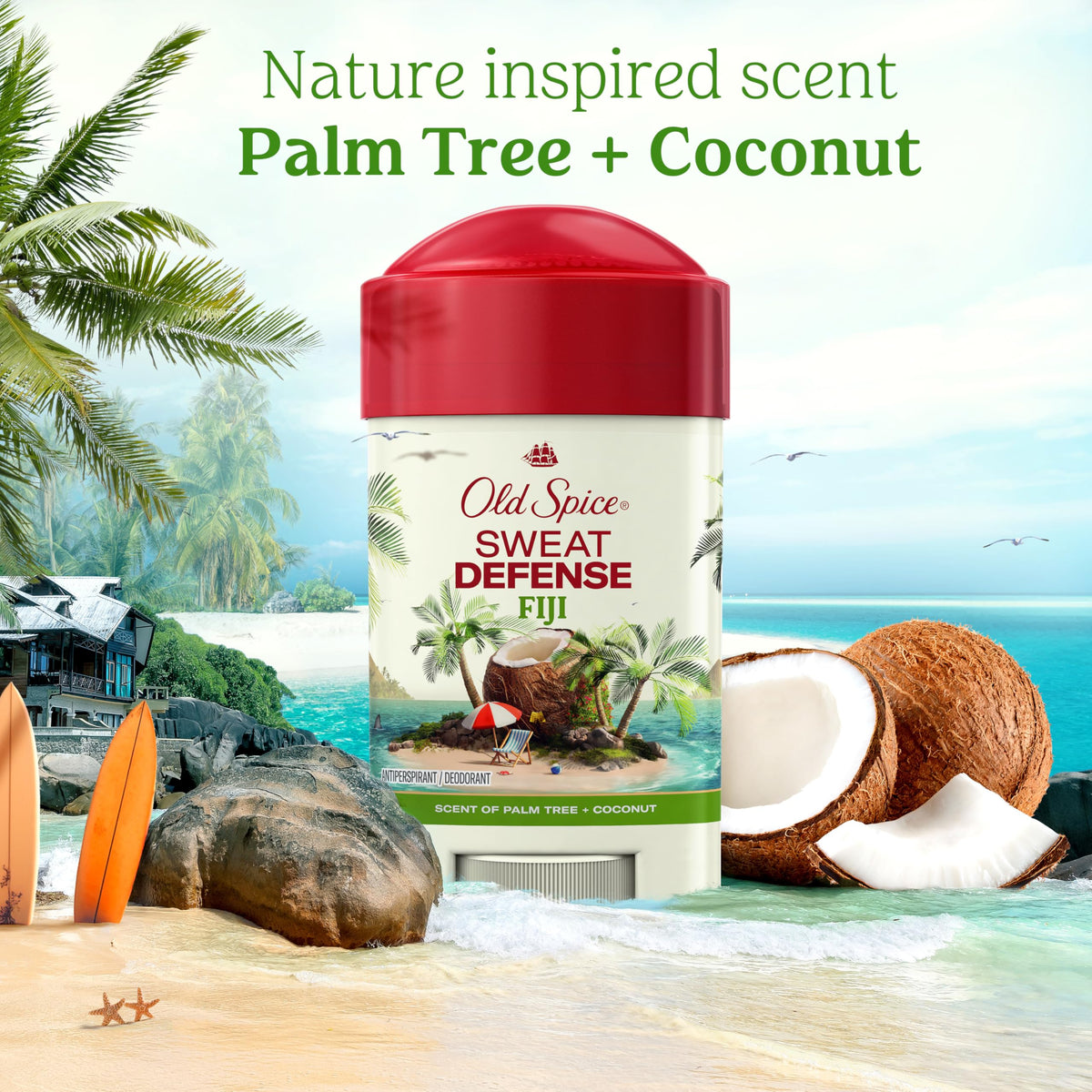 Old Spice Déodorant Antitranspirant Soft Solid 125g en gros plan sur le produit