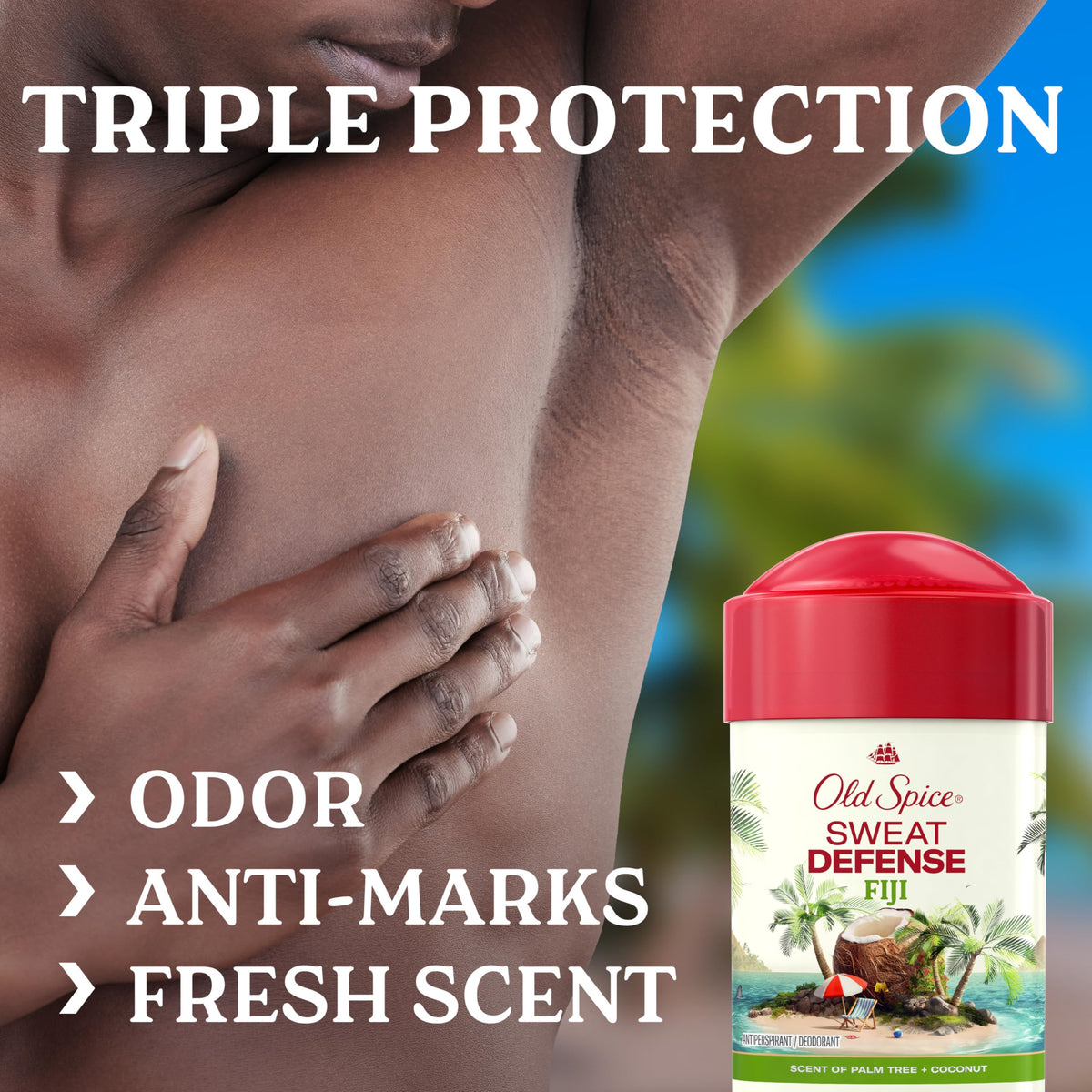 Old Spice Déodorant Antitranspirant Soft Solid 125g étiquette détaillée