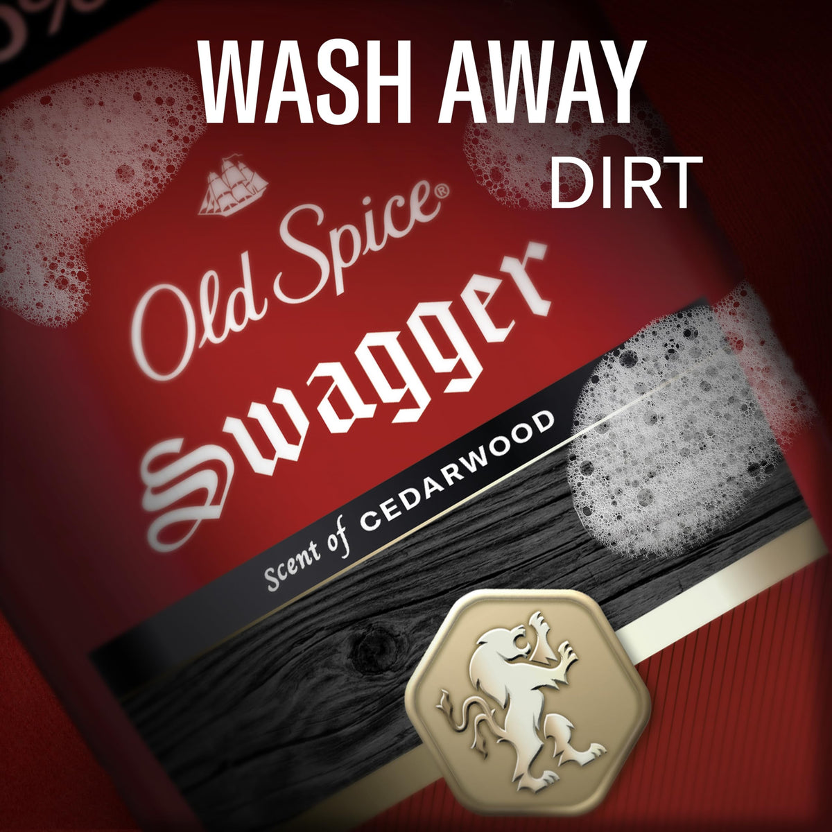 Old Spice Gel Douche 24oz Swagger avec d'autres produits de la Red Collection