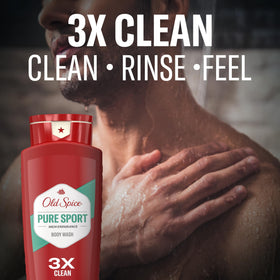 Old Spice Gel Douche dans une salle de bain moderne