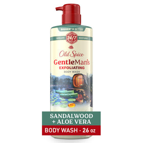 Old Spice Gel Douche Exfoliant et Hydratant 26 oz, vue de face