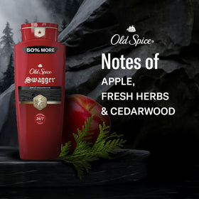 Old Spice Gel Douche Homme 24 oz avec étiquette visible
