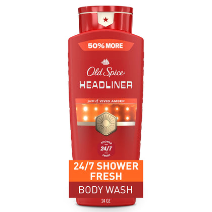 Old Spice Gel Douche Homme 24 oz avec parfum signature