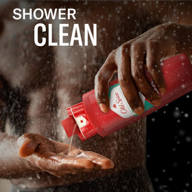 Old Spice Gel Douche Homme Pure Sport 24 oz sur fond blanc