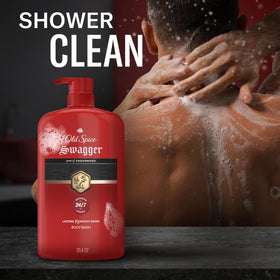 Old Spice Gel Douche Swagger 33,4 oz avec d'autres produits de la Red Collection