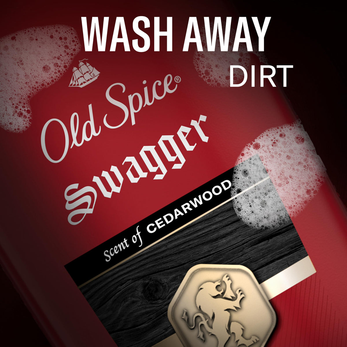 Old Spice Gel Douche Swagger 33,4 oz dans une douche