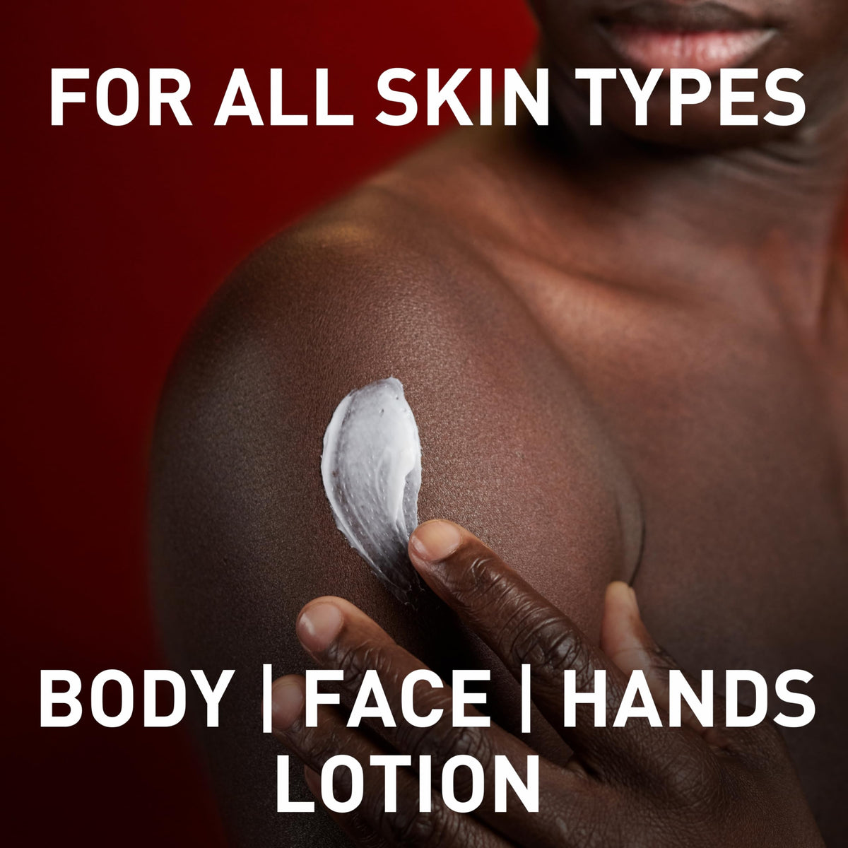 Old Spice Lotion Corps 558g texture sur peau