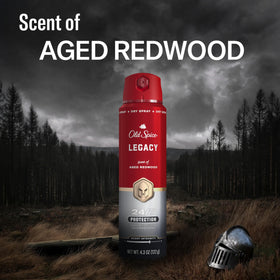 Old Spice Spray Antitranspirant 4,3 oz packaging
