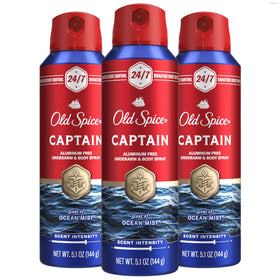 Old Spice Spray Corporel Aluminium Free 5,1 oz vue avant