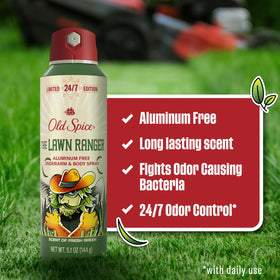 Old Spice Spray Corporel Lawn Ranger 150ml vue arrière