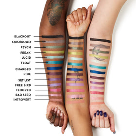 Ombre à Paupières URBAN DECAY Cool Taupe Mat avec d'autres produits de maquillage