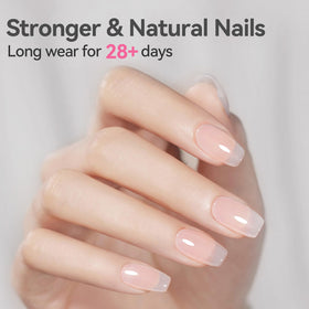 Ongles après application du gel à ongles Born Pretty