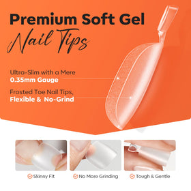 Ongles de pieds modelones montrant la technologie Micro-Grip