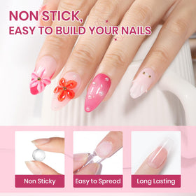 Ongles décorés avec le gel de sculpture SUPWEE