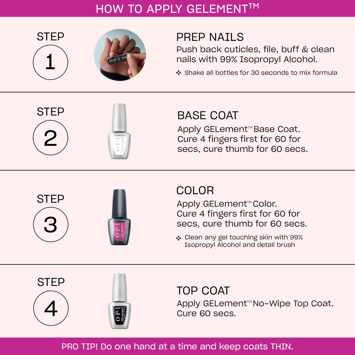 Ongles manucurés avec le vernis OPI Shake Your Blue-ty
