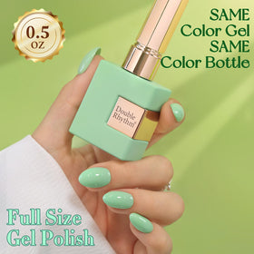 Ongles manucurés avec vernis Double Rhythm