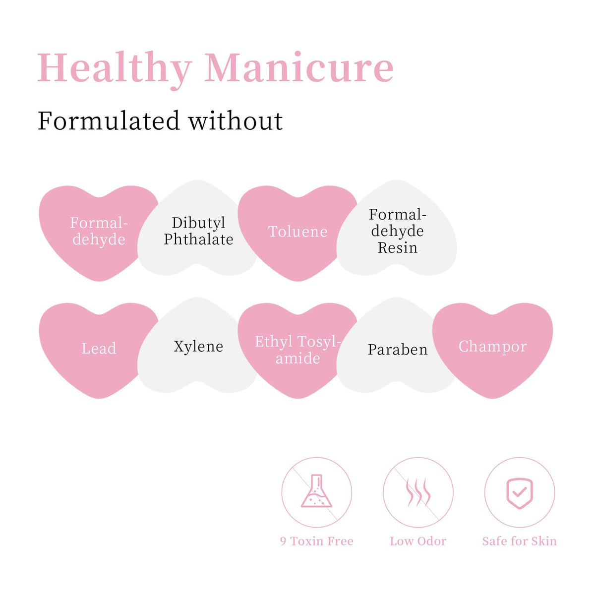 Ongles manucurés avec vernis gel MAYCHAO
