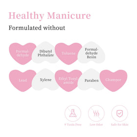 Ongles manucurés avec vernis gel MAYCHAO