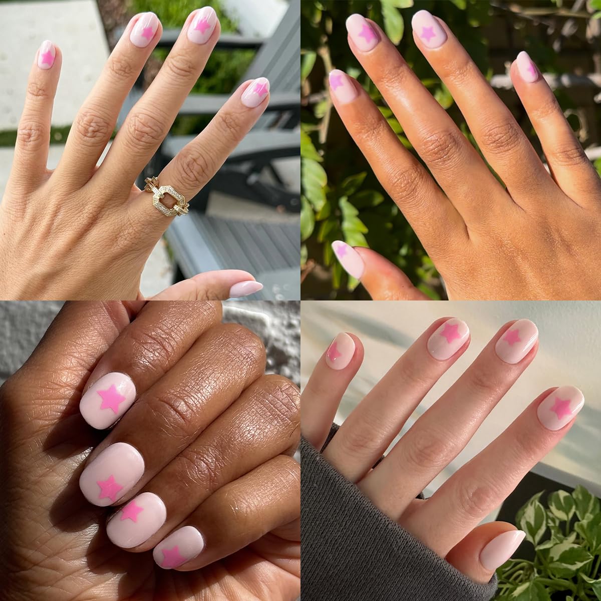 Ongles Olive & June, vue élargie sur les onglets adhésifs