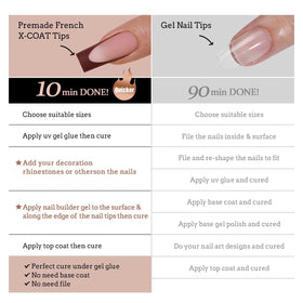 Ongles press-on BTARTBOXNAILS en différentes tailles