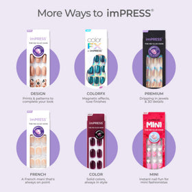 Ongles press-on imPRESS avec emballage