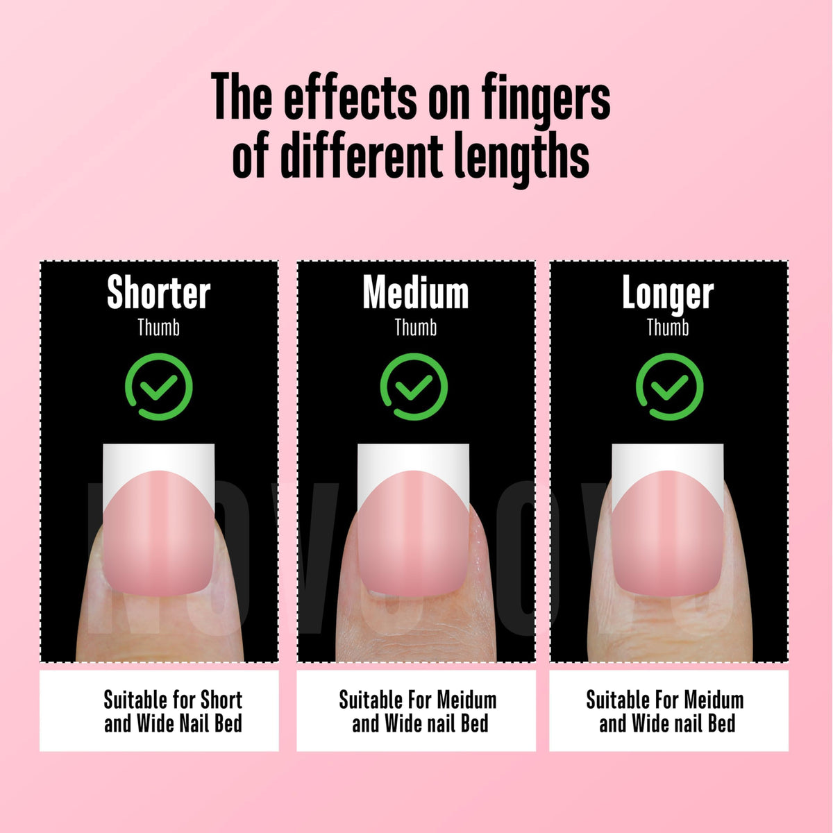 Ongles Press-On NOVO OVO avec finition impeccable