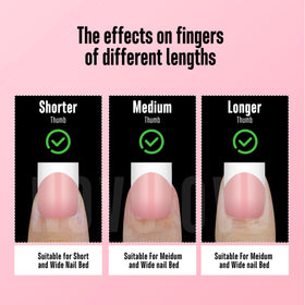 Ongles Press-On NOVO OVO avec finition impeccable