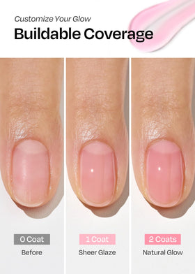 Ongles réparés avec le Renforçateur d'Ongles ohora