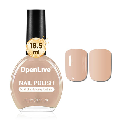 OpenLive Vernis à Ongles Rose Nude 16,5 ml vue de face
