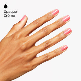OPI GelColor Bathtime Bubbly vernis à ongles gel en application
