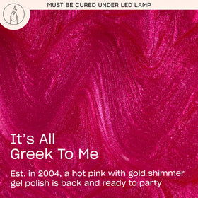 OPI GelColor It’s All Greek to Me application sur des ongles