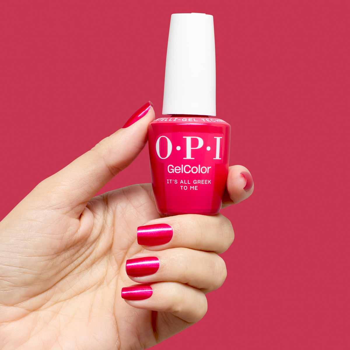 OPI GelColor It’s All Greek to Me sous la lampe LED OPI Star Light
