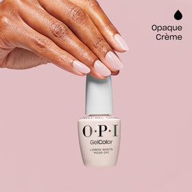 OPI GelColor Lisbon Wants Moor en position verticale