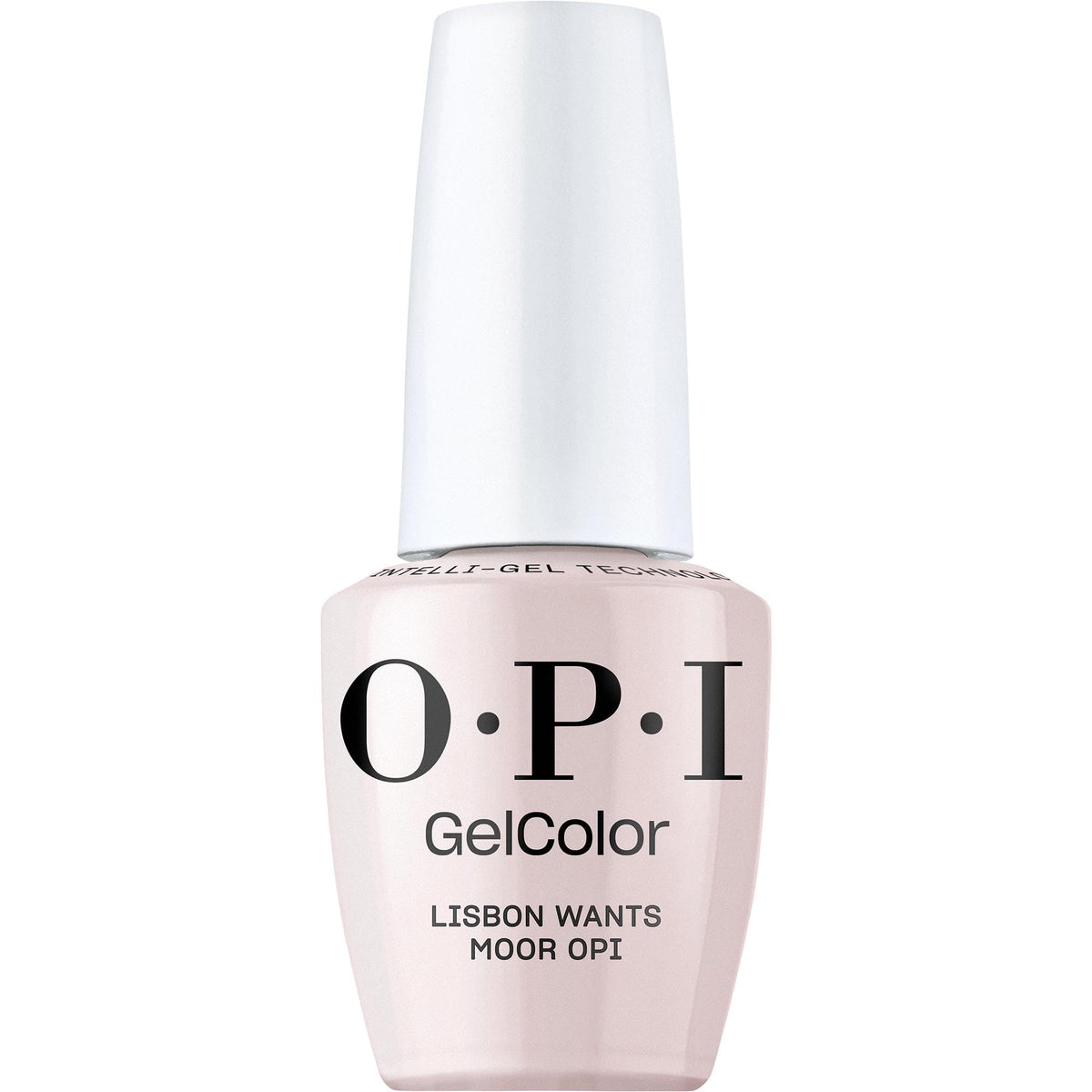 OPI GelColor Lisbon Wants Moor vernis à ongles rose neutre vue de face