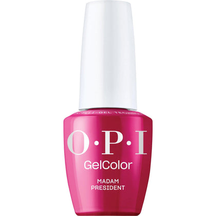 OPI GelColor Madame Présidente vernis gel rouge foncé 0,5 Fl Oz