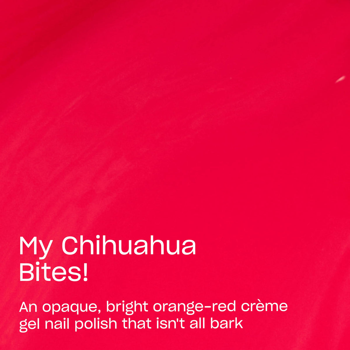 OPI GelColor My Chihuahua Bites! bouteille avec bouchon
