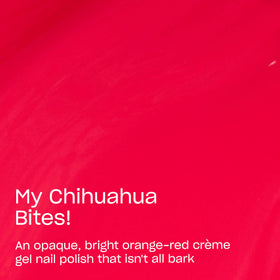 OPI GelColor My Chihuahua Bites! bouteille avec bouchon